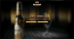 Desktop Screenshot of bernard.cz