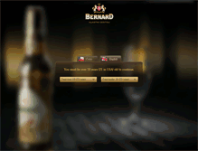 Tablet Screenshot of bernard.cz