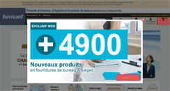 Desktop Screenshot of bernard.fr